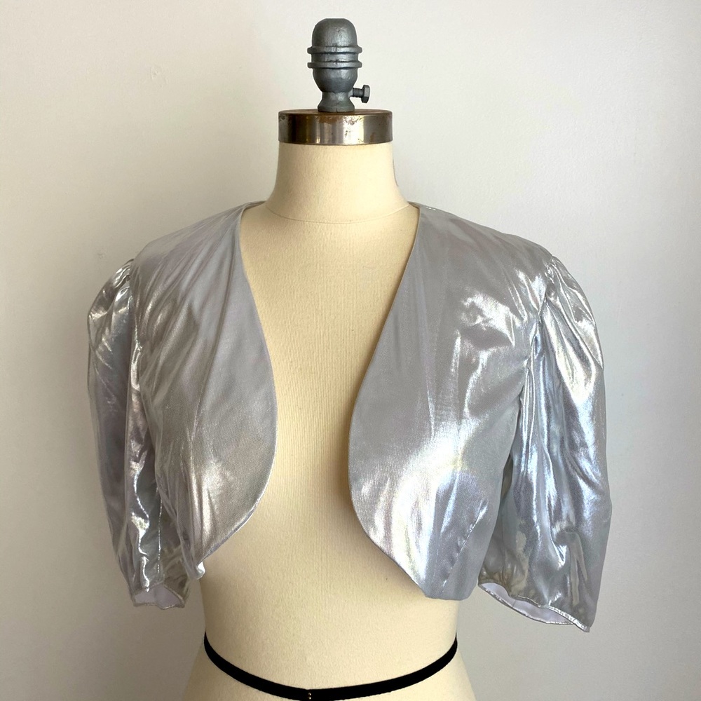 Silver Bolero Jacket